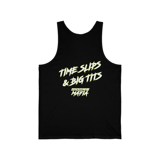 Time Slips & Big Tits Unisex Tank