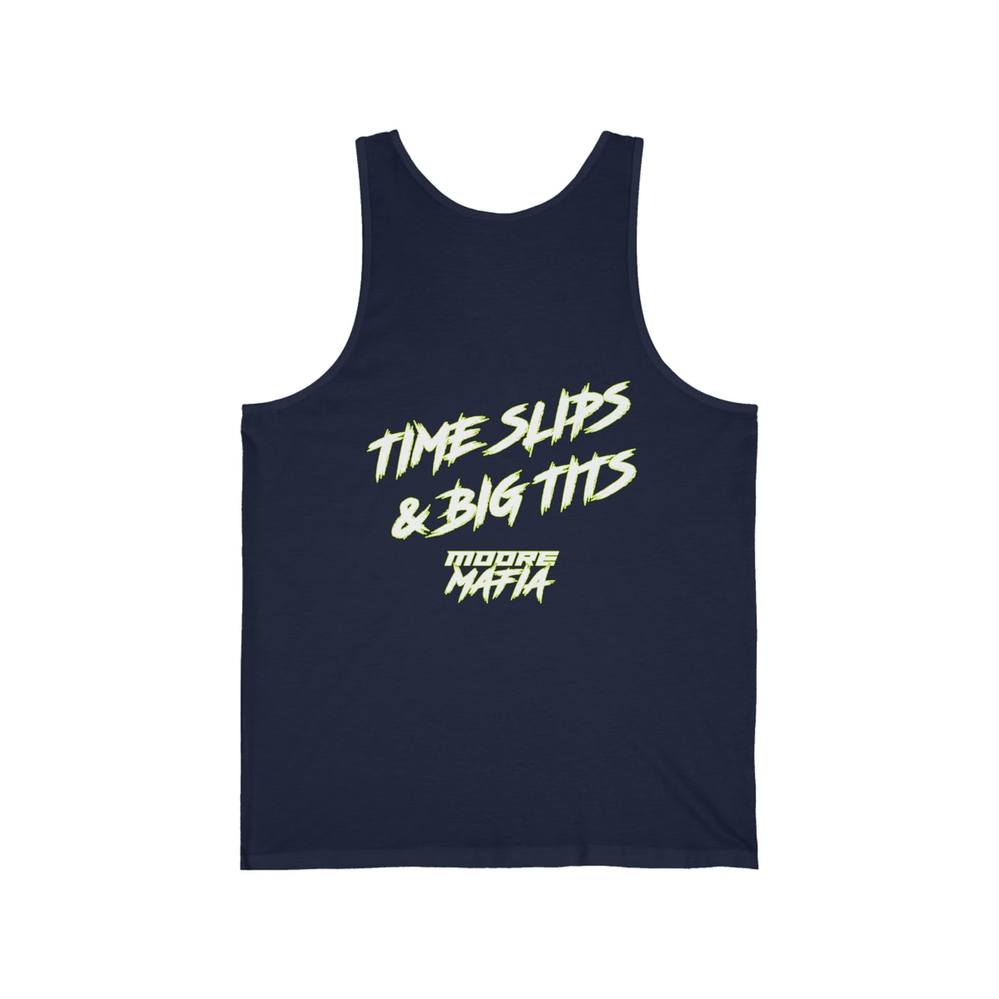 Time Slips & Big Tits Unisex Tank