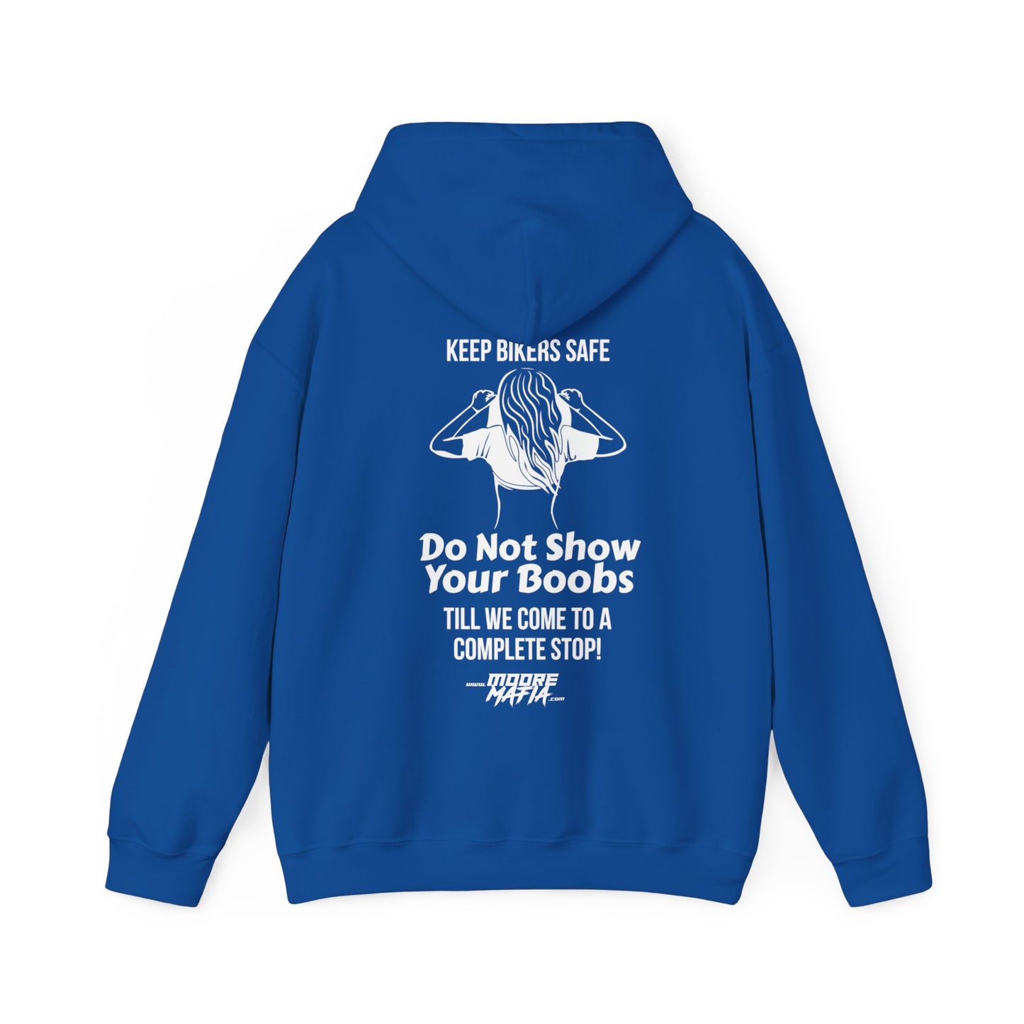 Keep Bikers Safe Hooded Sweatshirt