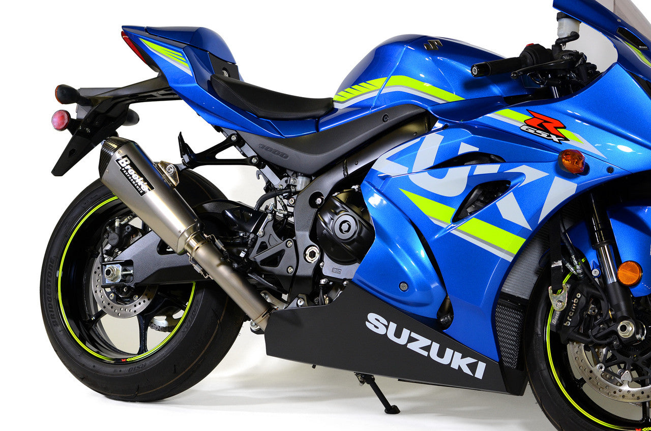 CT Single Full System w/ 16" QuietKore Muffler GSX-R1000/R (17-25)