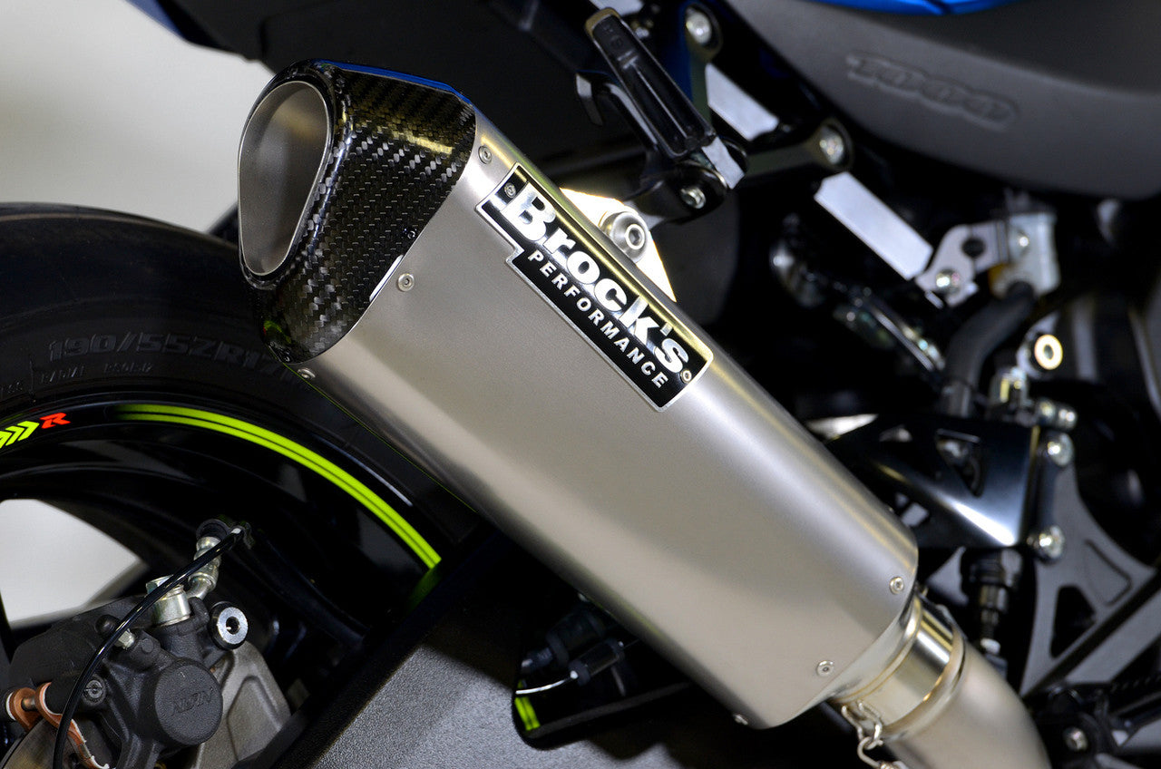 CT Single Full System w/ 16" QuietKore Muffler GSX-R1000/R (17-25)