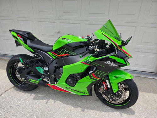 Alien Head 2 Full System Black 14" Muffler ZX-10R/RR (21-25)