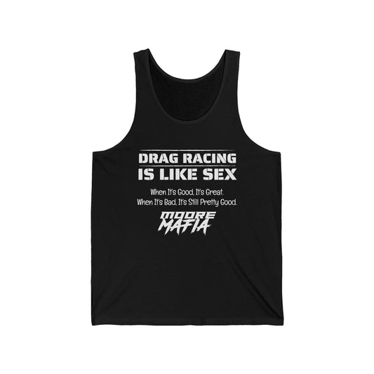 Drag Racing Unisex Jersey Tank