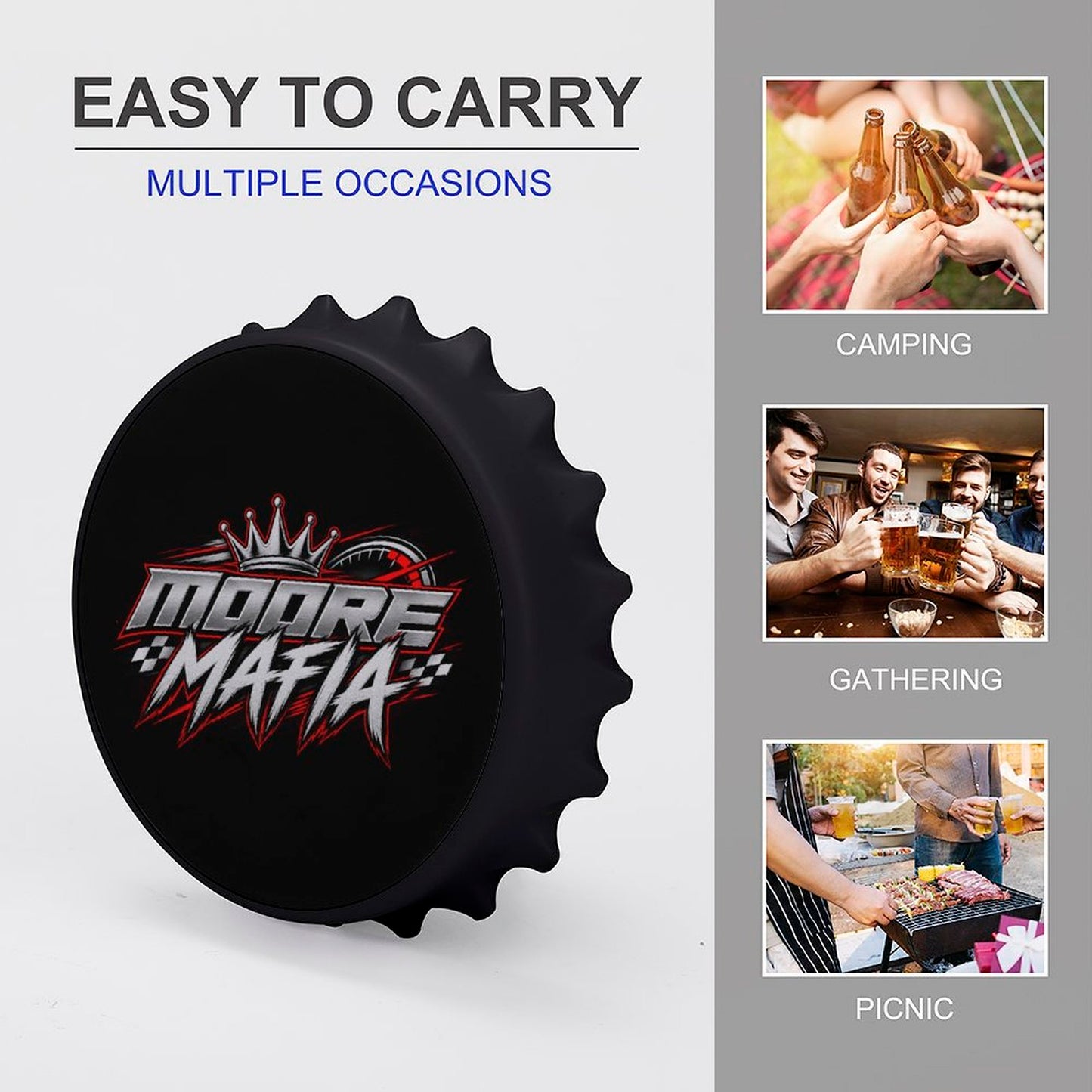 Moore Mafia Bottle Opener/Fridge Magnet