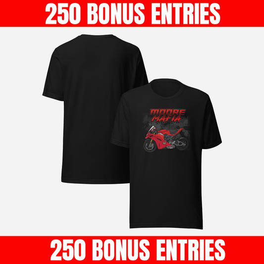 250 Bonus Entries - V4 Unisex t-shirt