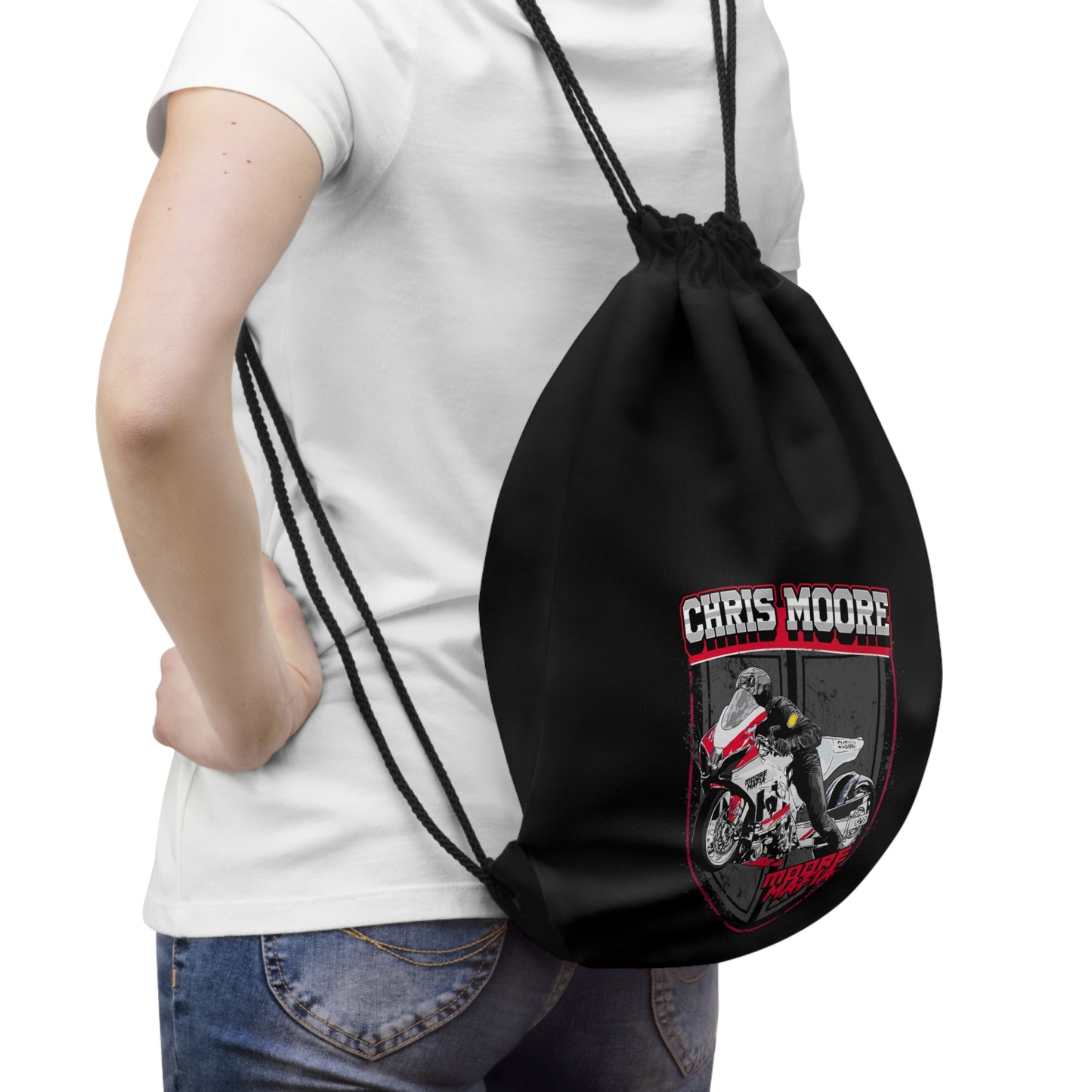 Chris Moore Drawstring Bag