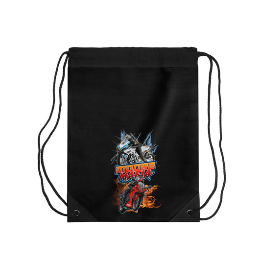 Fire And Ice Drawstring Bag