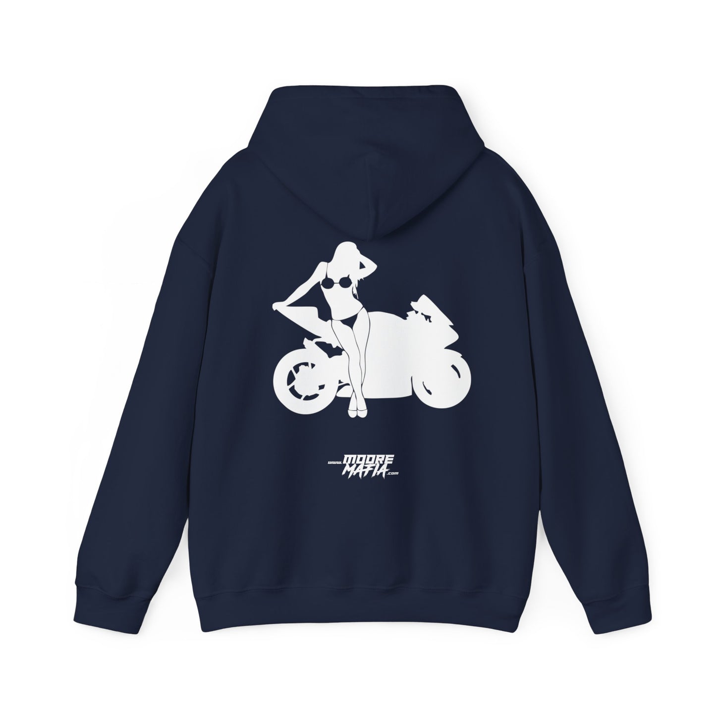 Bikinis And Bikes Hooded Sweatshirt