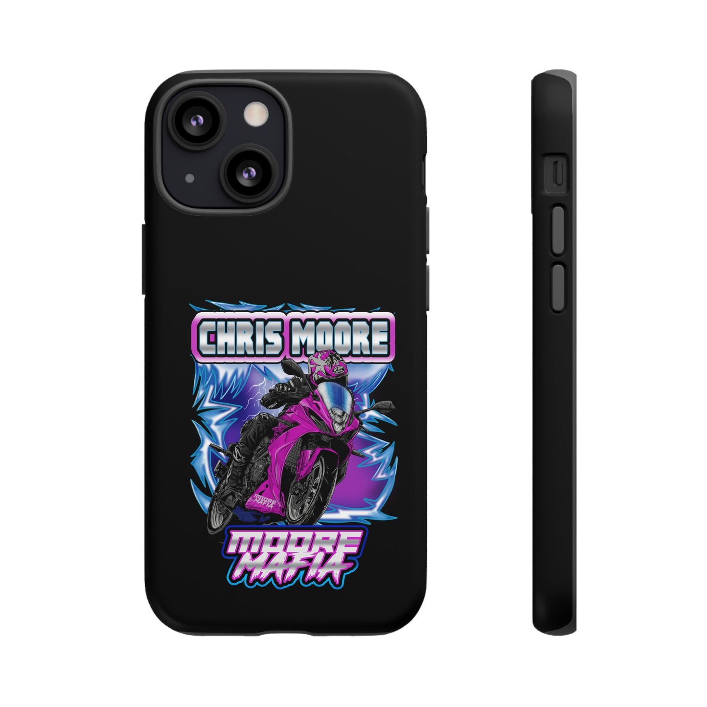 Purple Lightning  Phone Case