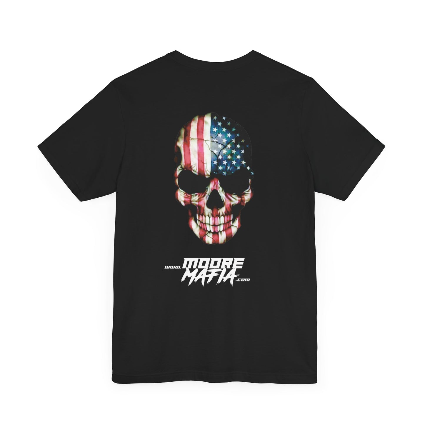 American Flag Skull Unisex T-Shirt