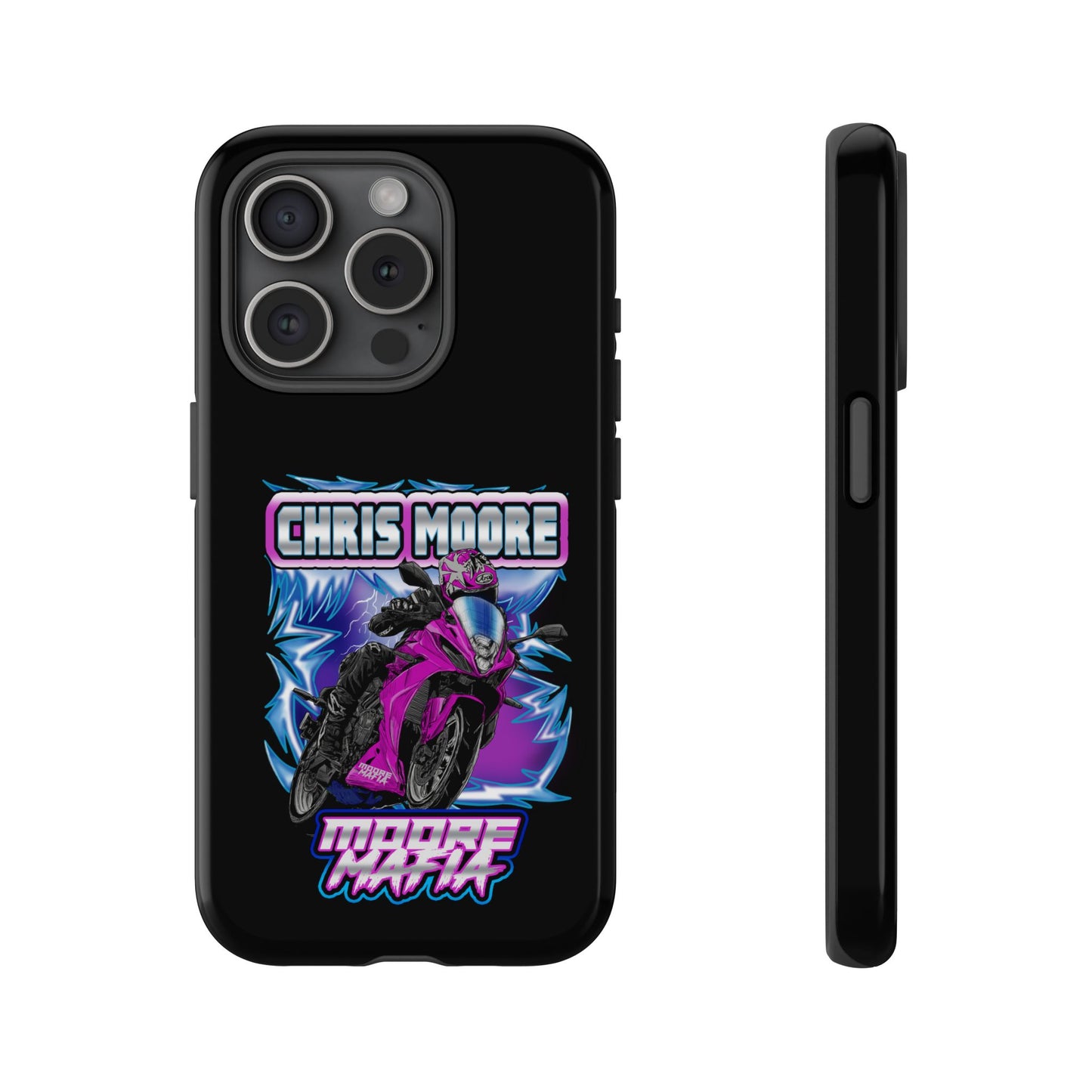 Purple Lightning  Phone Case