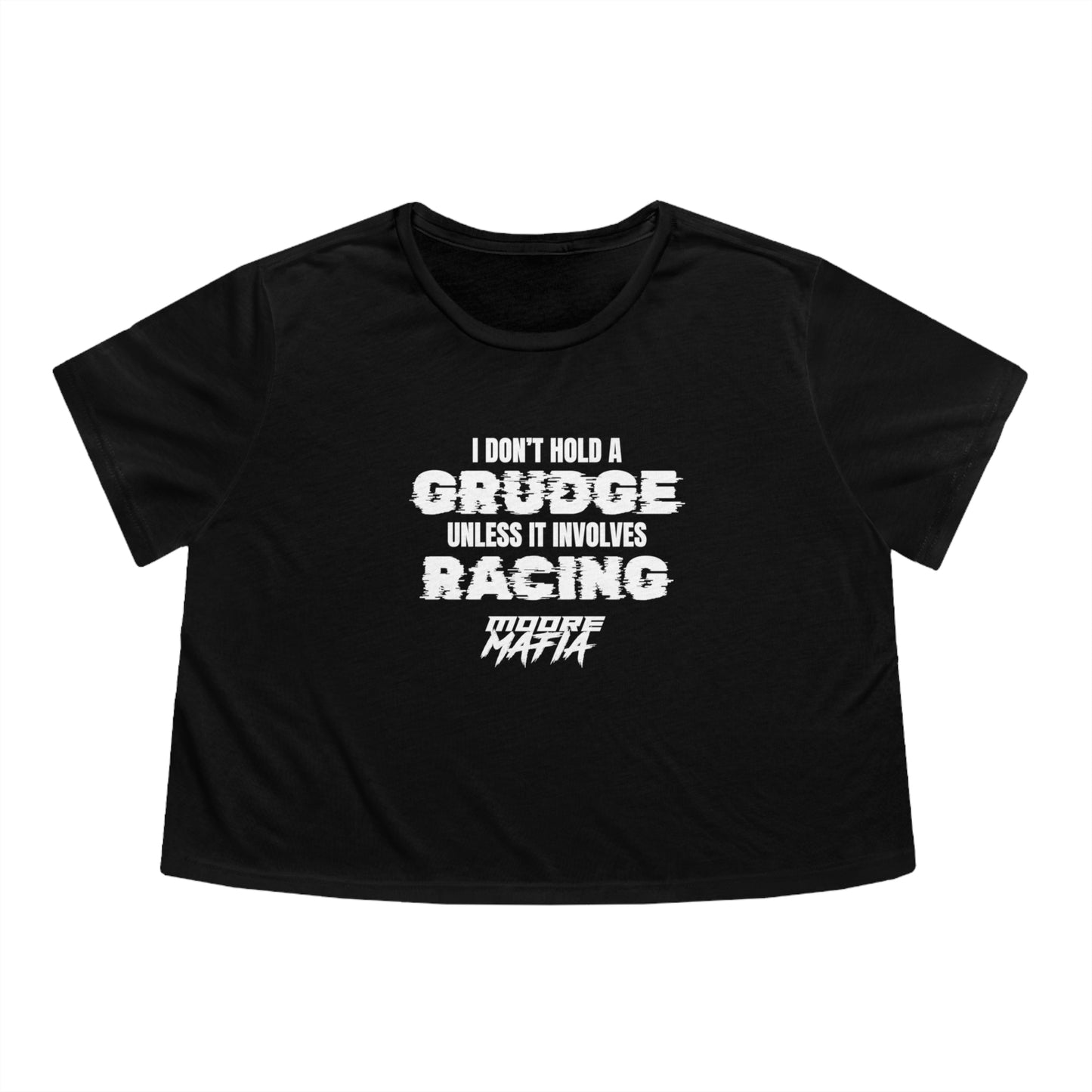 I Don't Hold A Grudge Women's Flowy Cropped Tee