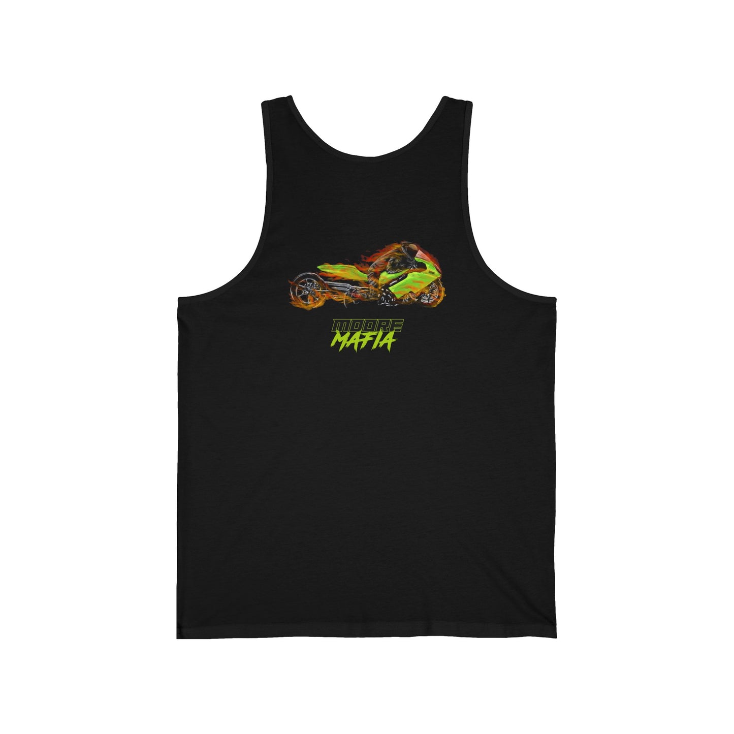 Flaming Melania Unisex Tank