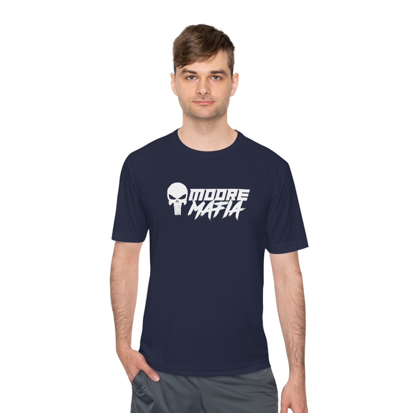 Man Down Unisex Moisture Wicking T-Shirt