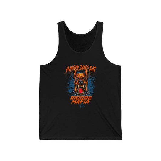 Hungry Dogs Eat Unisex Tank