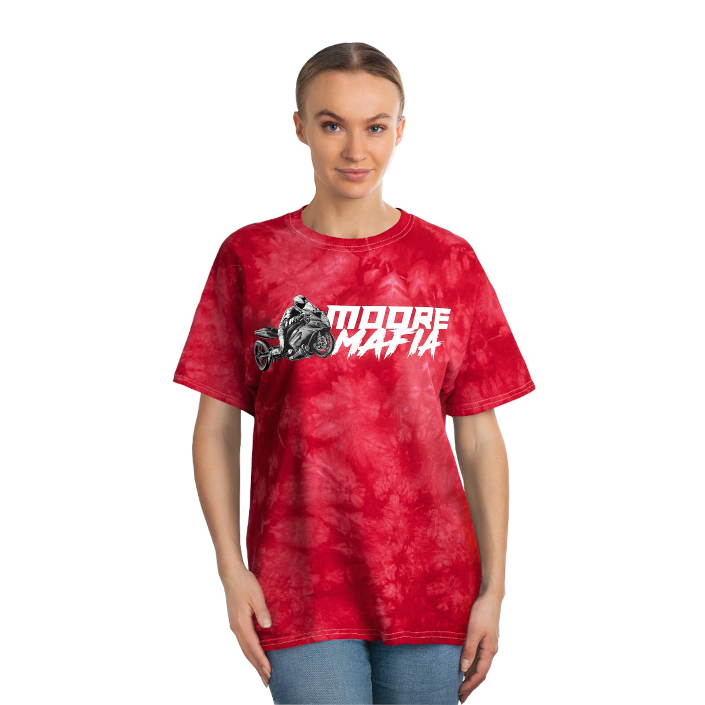 Moore Mafia Bike Tie-Dye Tee