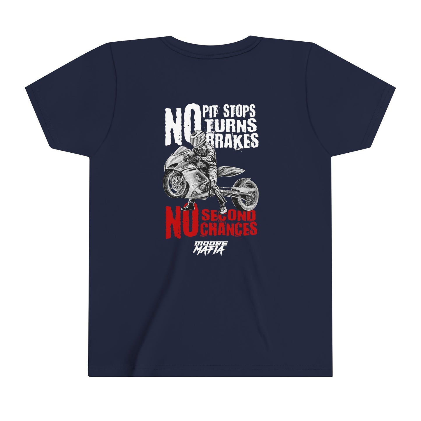 Not Pit Stops Youth Short Sleeve Tee