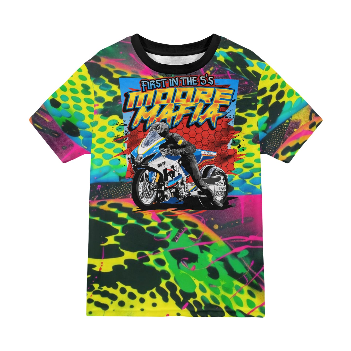 Moroe Mafia All Over Print T-shirt