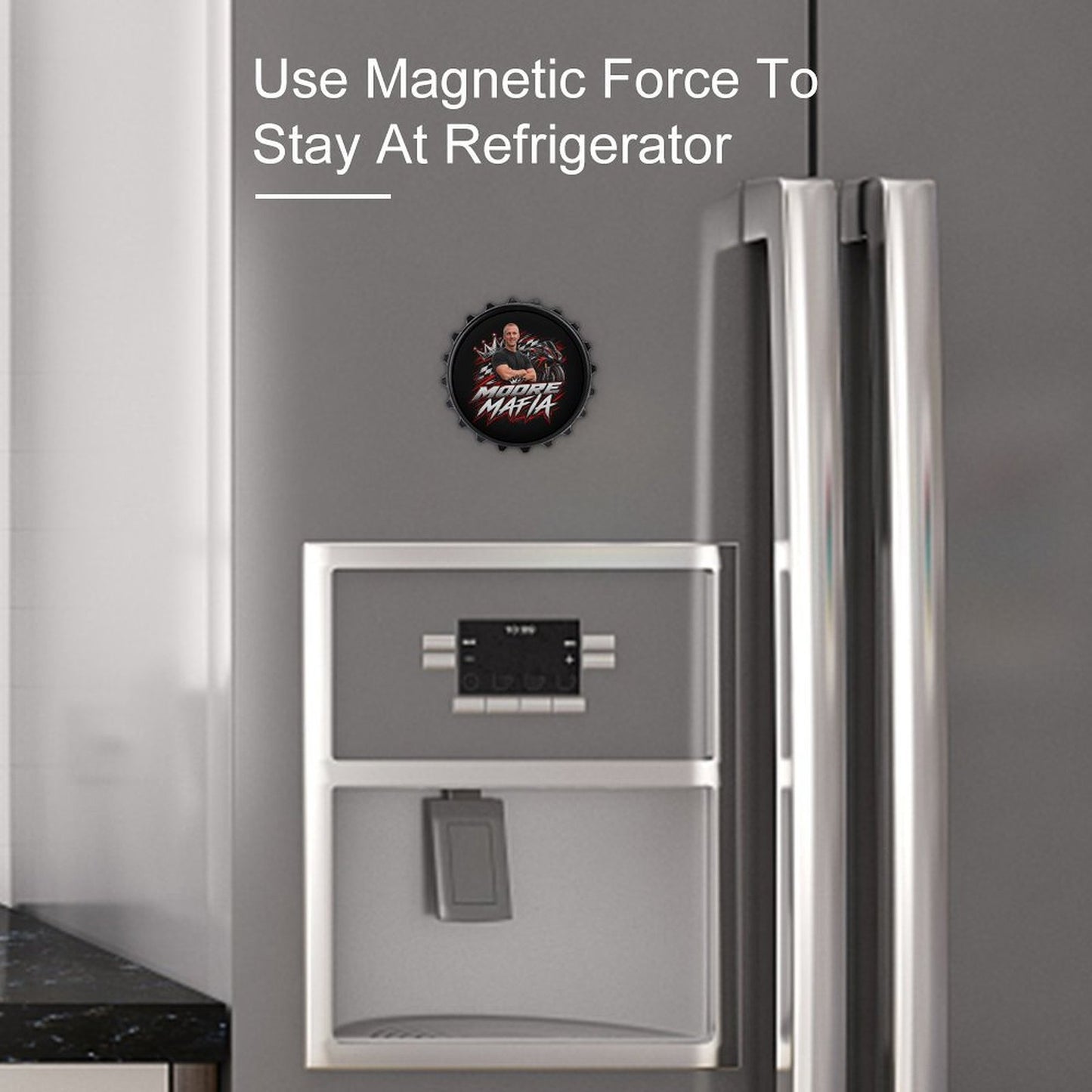Moore Mafia Bottle Opener/Fridge Magnet