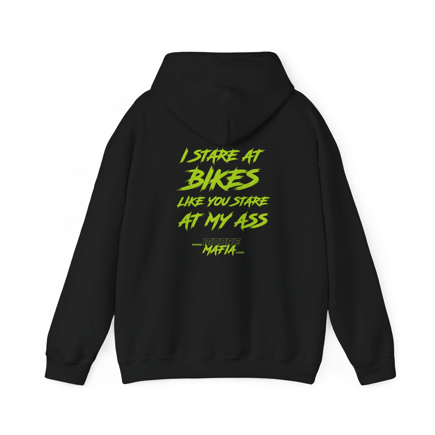 I Stare At Bikes Hooded Sweatshirt