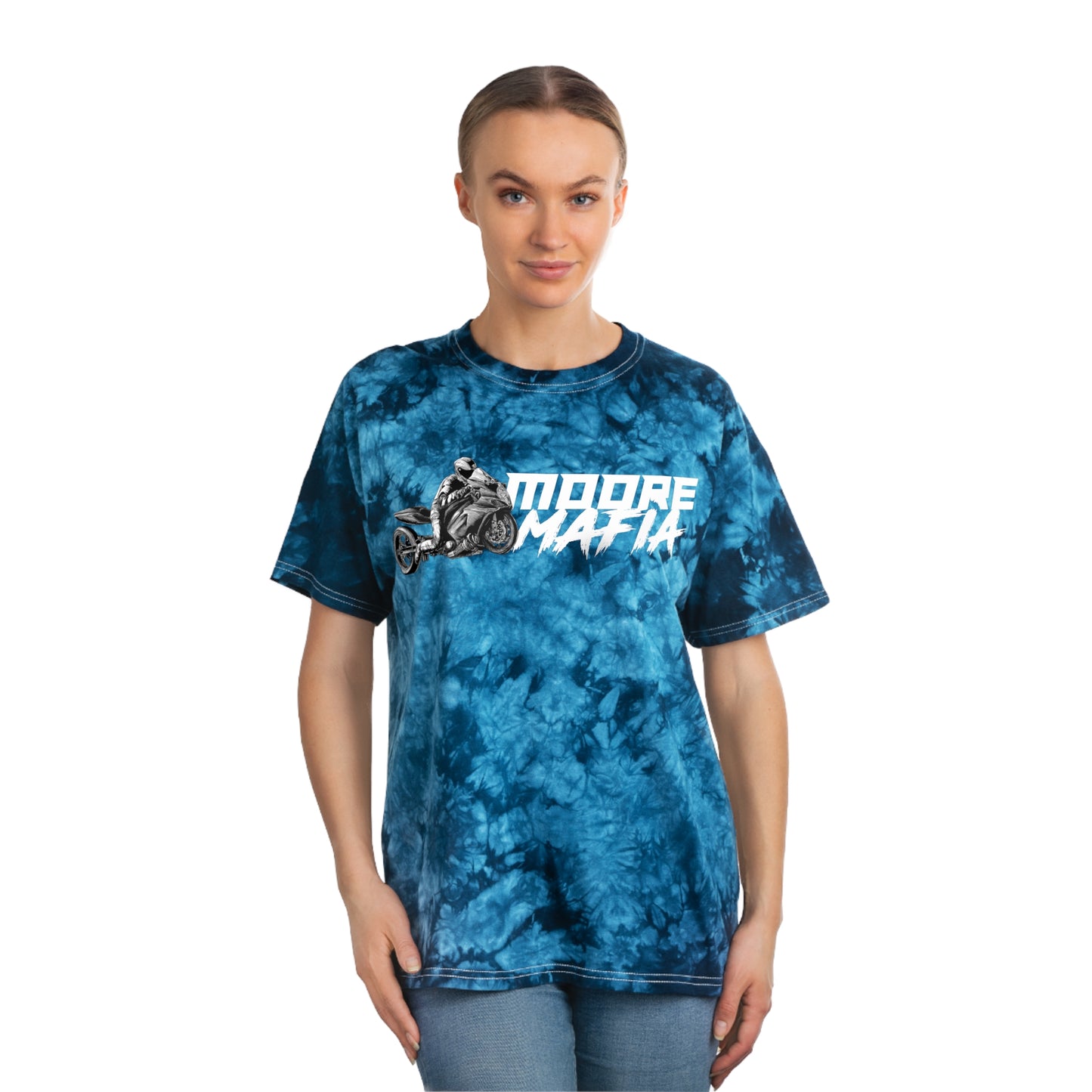 Moore Mafia Bike Tie-Dye Tee