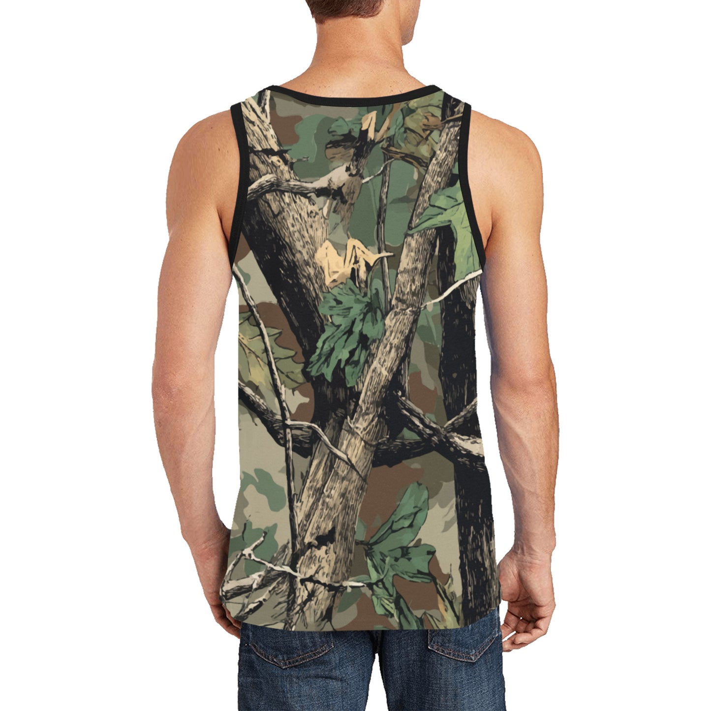 Men's All Over Print Tank Top
