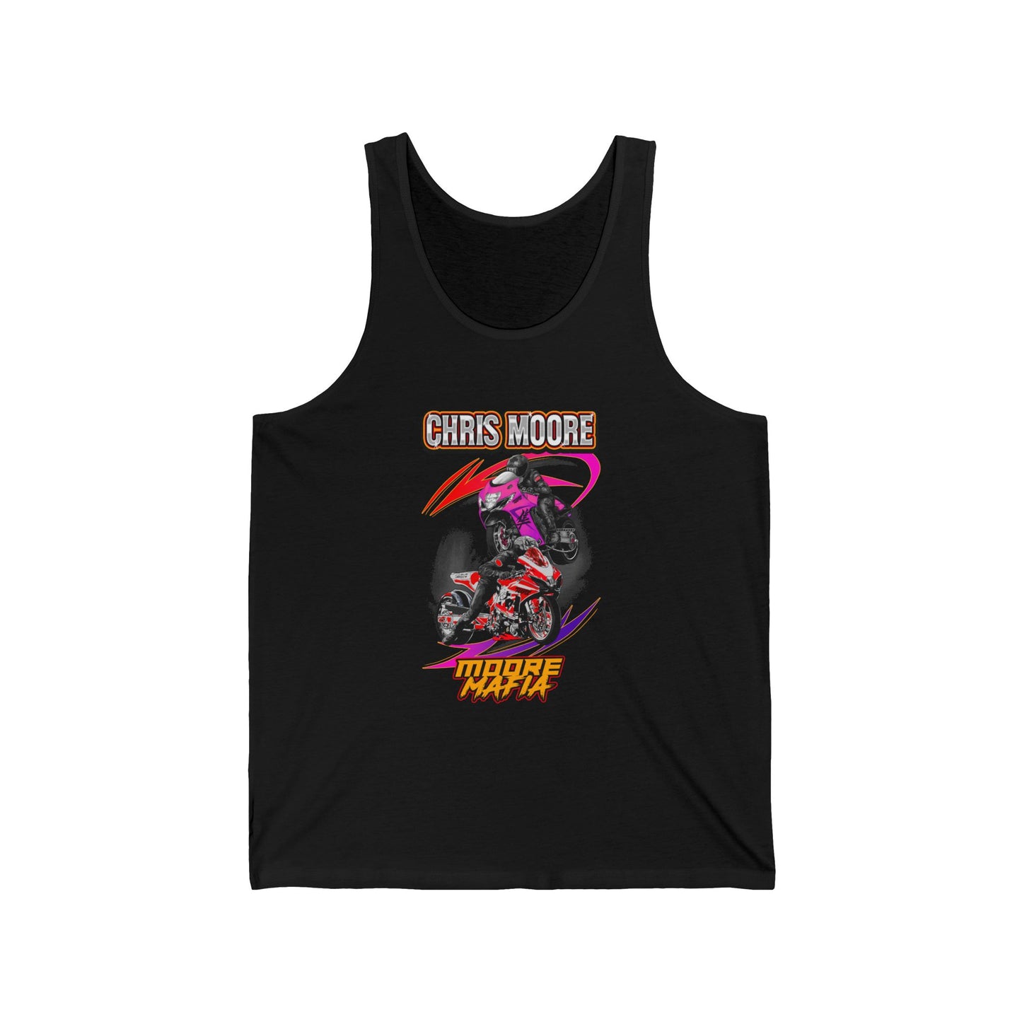 Stacked Bikes Unisex Jersey Tank Top