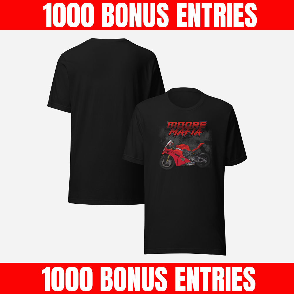 1000 Bonus Entries - V4 Unisex t-shirt