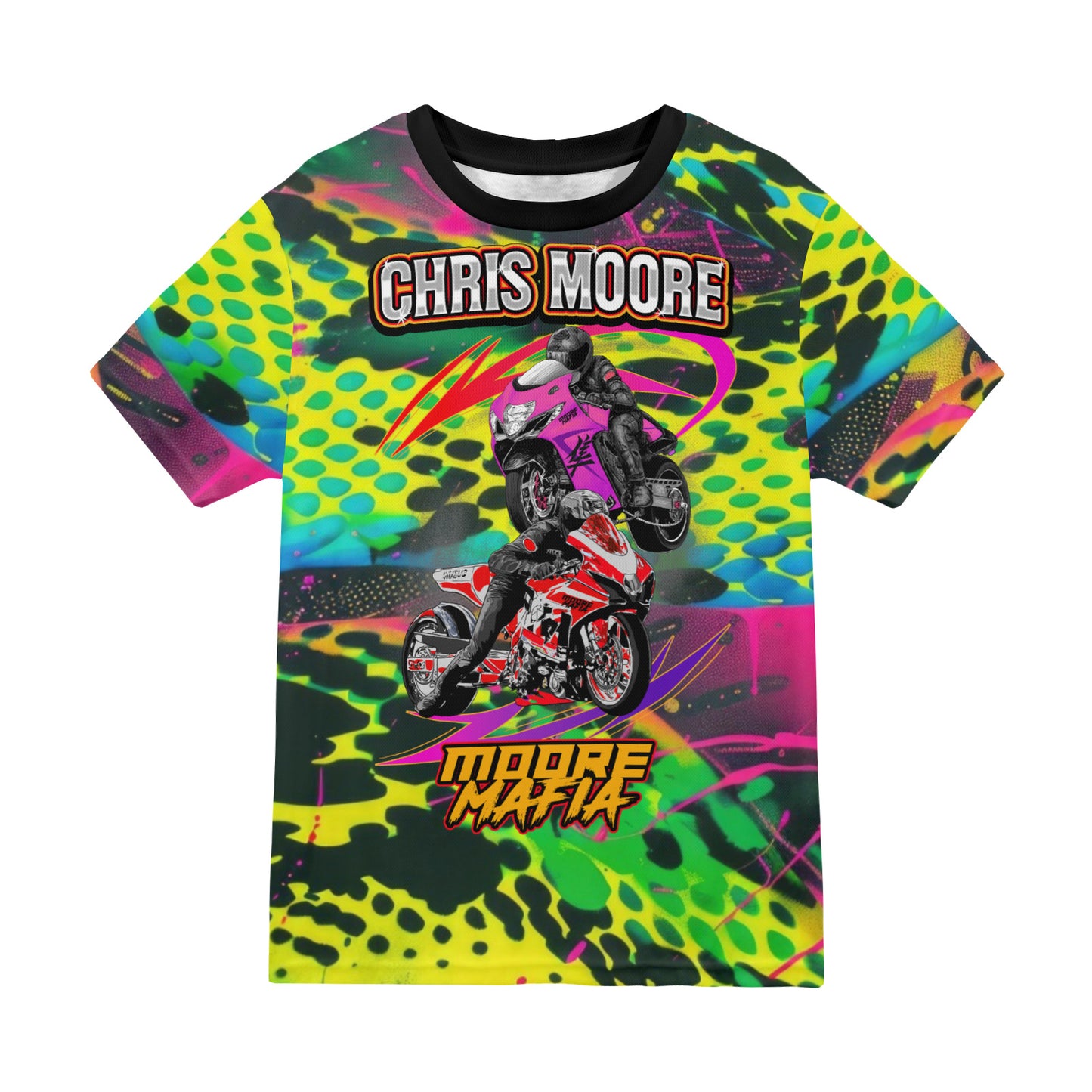 Moroe Mafia All Over Print T-shirt