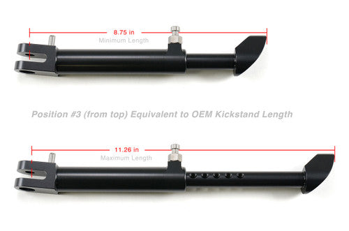 Billet Adjustable BrockSTAND Black Road Style ZX-10R (16-25)