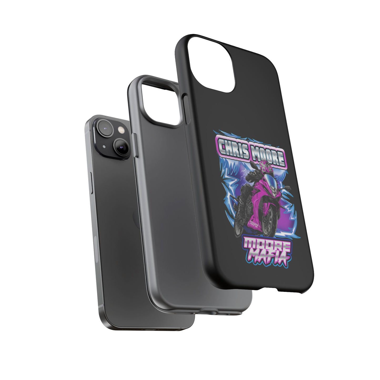 Purple Lightning  Phone Case