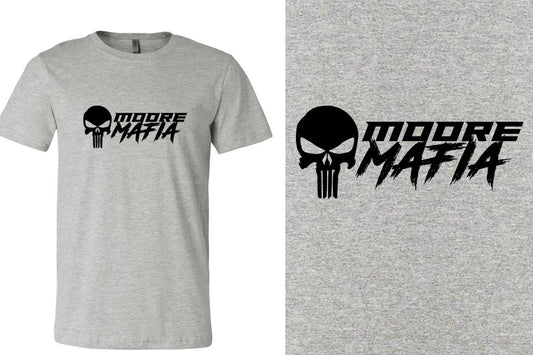 Moore Mafia Skull Logo Black Vinyl