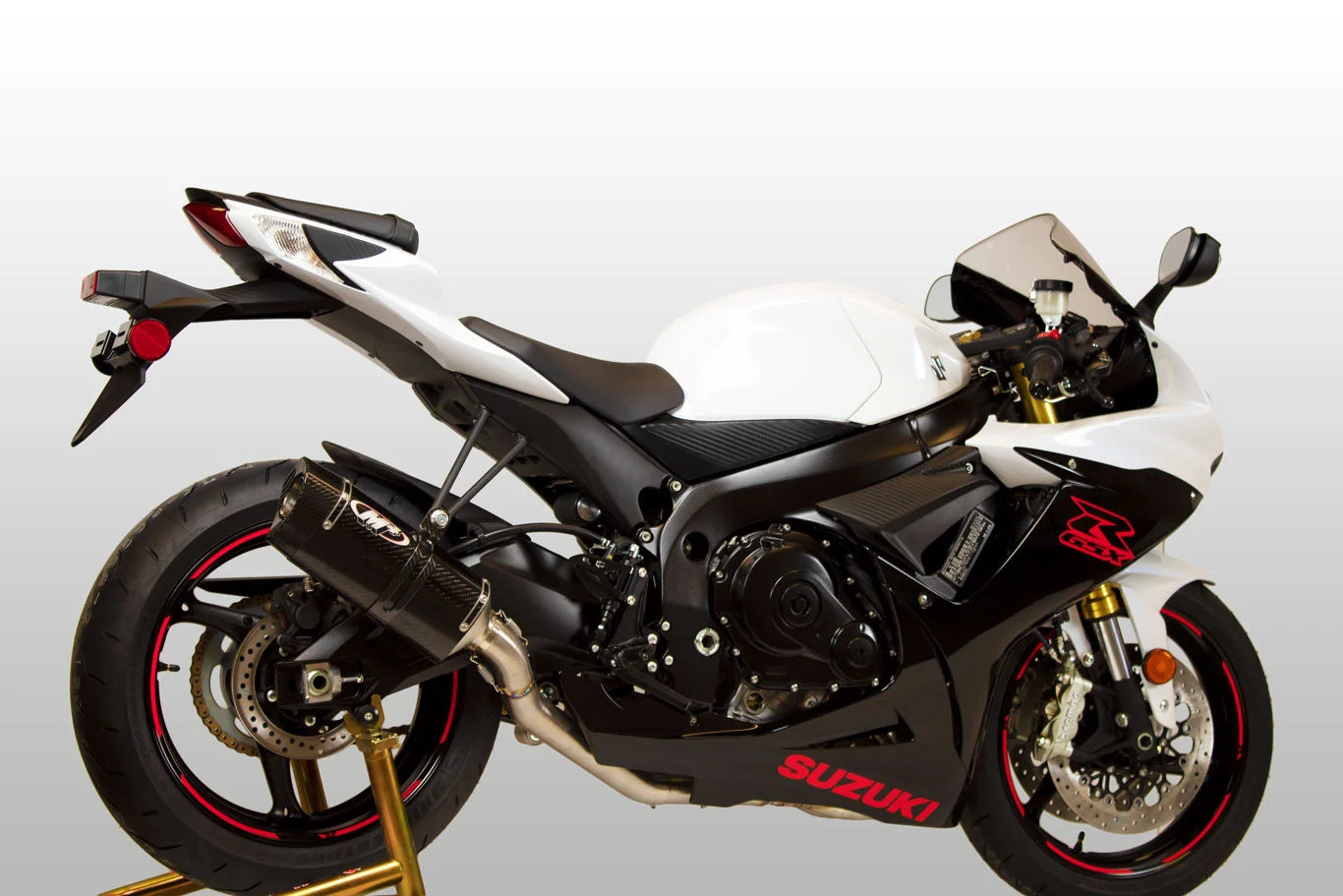 Titanium Full System with Tech1 Carbon Canister 2011-2026 Suzuki GSX-R750 And GSX-R600