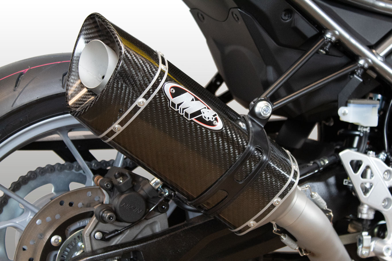 Race Full System with Scalene Carbon Canister 2023-2026 Suzuki GSX-8S/R