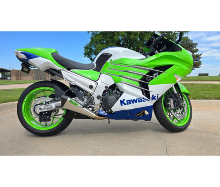Penta-Carbon Full System 15" Muffler (Polished) ZX-14R (12-25)