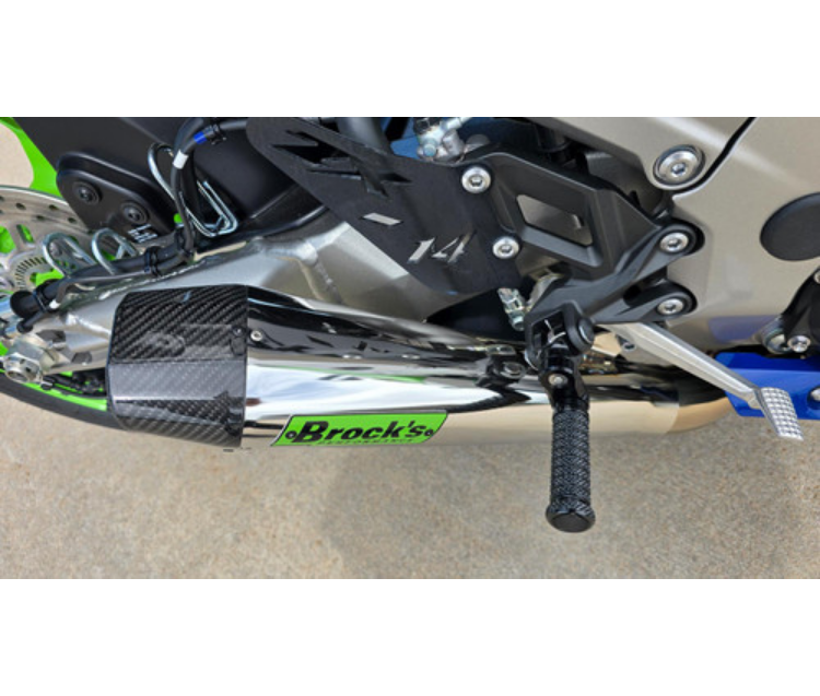 Penta-Carbon Full System 15" Muffler (Polished) ZX-14R (12-25)