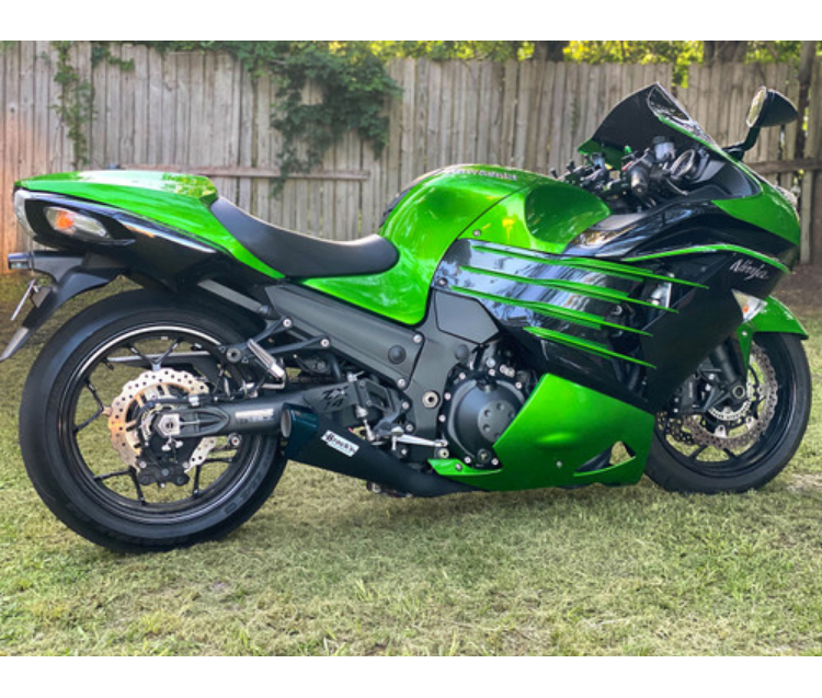 Penta-Carbon Full System 15" Muffler (Black) ZX-14R (12-25)
