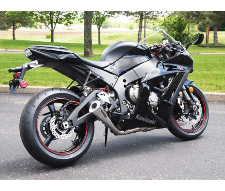 **Single Alien Head Slip-On (3/4 System) ZX-10R (11-15)