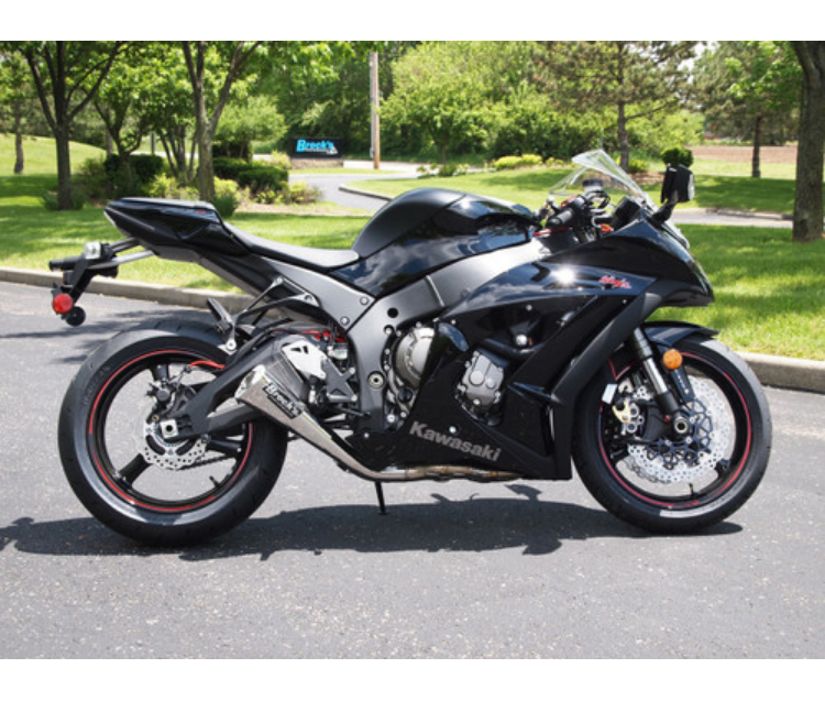 **Single Alien Head Slip-On (3/4 System) ZX-10R (11-15)