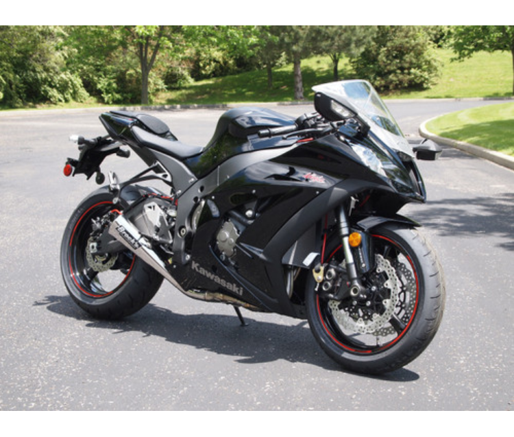 **Single Alien Head Slip-On (3/4 System) ZX-10R (11-15)