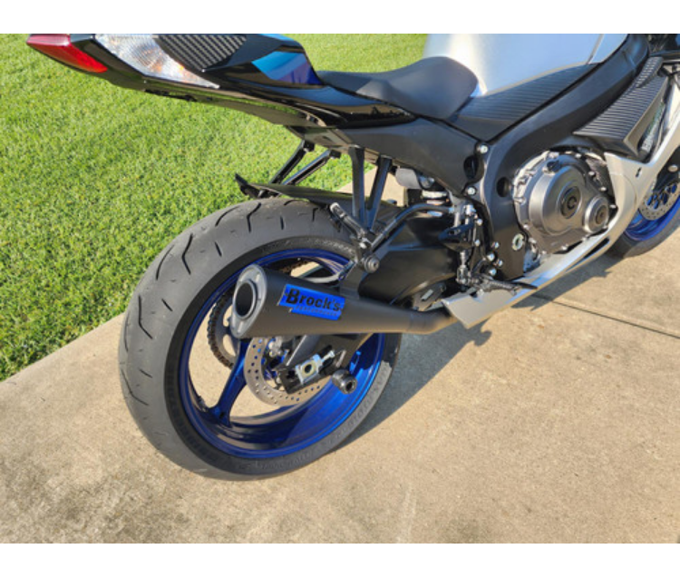 Alien Head Full System Black 14" Muffler GSX-R600/750 (11-26)