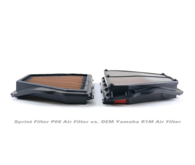 Sprint Filter P08 YZF-R1/M (15-26), YZF-R1S (16-18), and MT-10 (16-21)