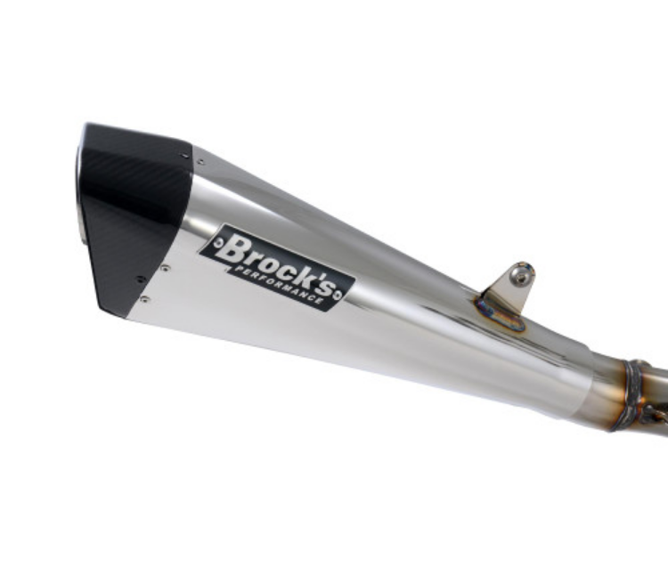 Penta-Carbon Full System 15" Muffler (Polished) GSX-R1000 (07-08)