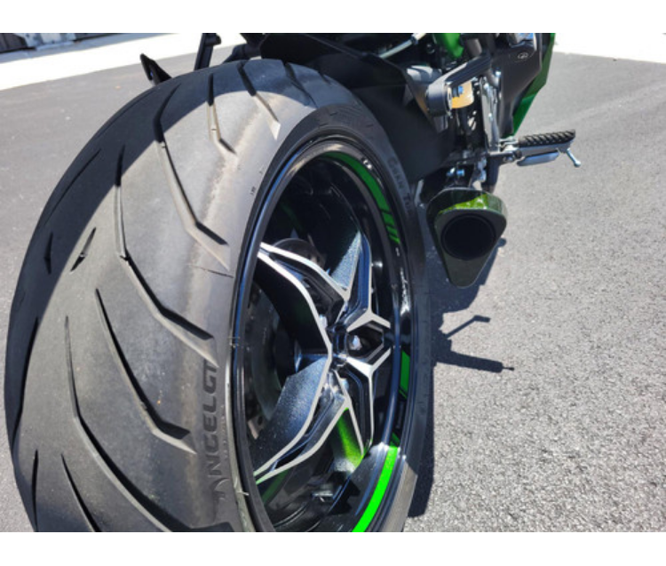 Penta-Carbon Full System 15" Muffler (Black) Ninja H2 SX / SE / SE+ (18-21)