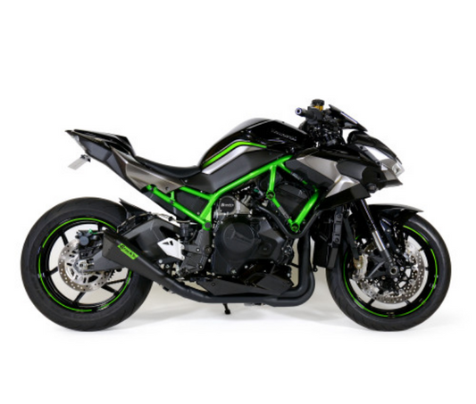 Penta-Carbon Full System 15" Muffler (Black) Z H2 (20-26)