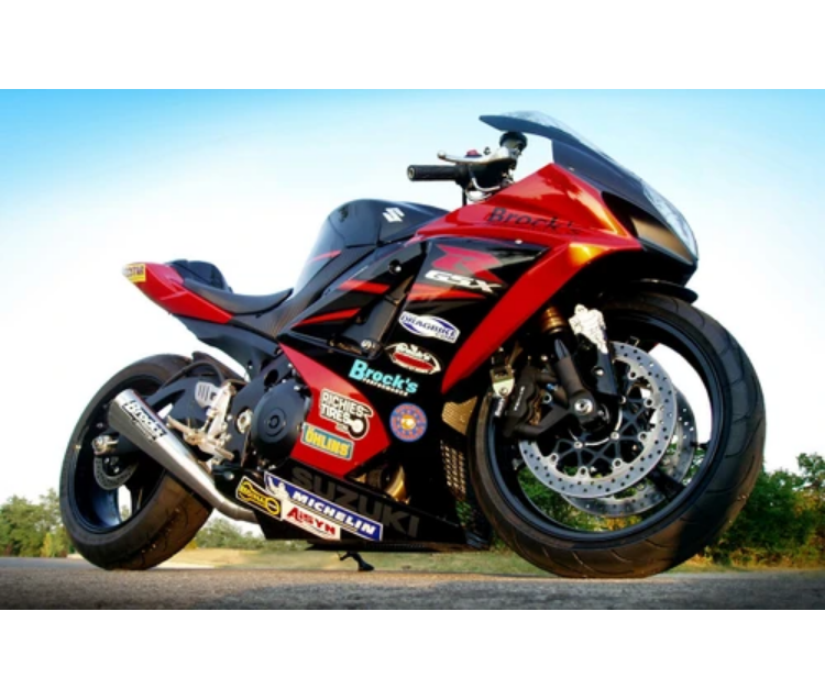 Alien Head Full System 14" Muffler GSX-R1000 (07-08)
