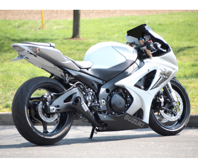 Alien Head Full System Black 14" Muffler GSX-R1000 (07-08)