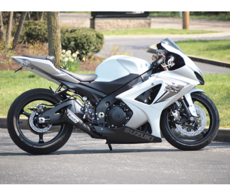 Alien Head Full System Black 14" Muffler GSX-R1000 (07-08)