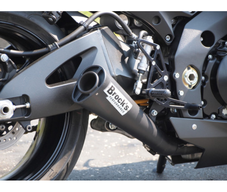 Alien Head Full System Black 14" Muffler GSX-R1000 (07-08)