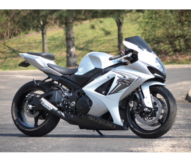 Alien Head Full System Black 14" Muffler GSX-R1000 (07-08)
